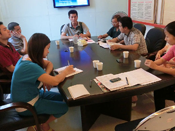 公司召開迎新春茶話會